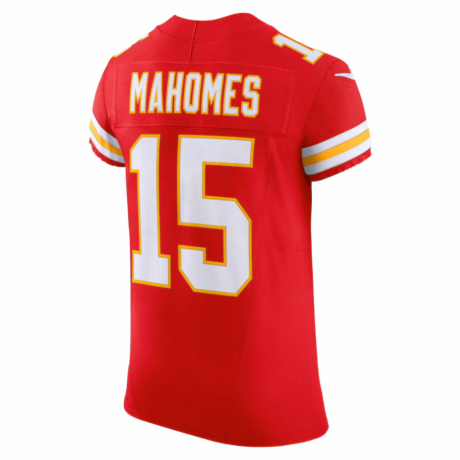 Men's Kansas City Chiefs Patrick Mahomes Nike Red Vapor F.U.S.E. Elite Jersey