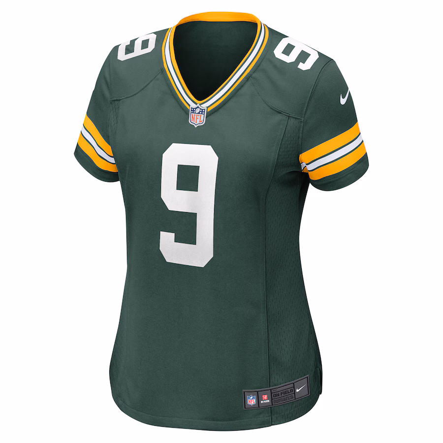 Women's Nike Christian Watson Green Green Bay Packers Player Game Jersey