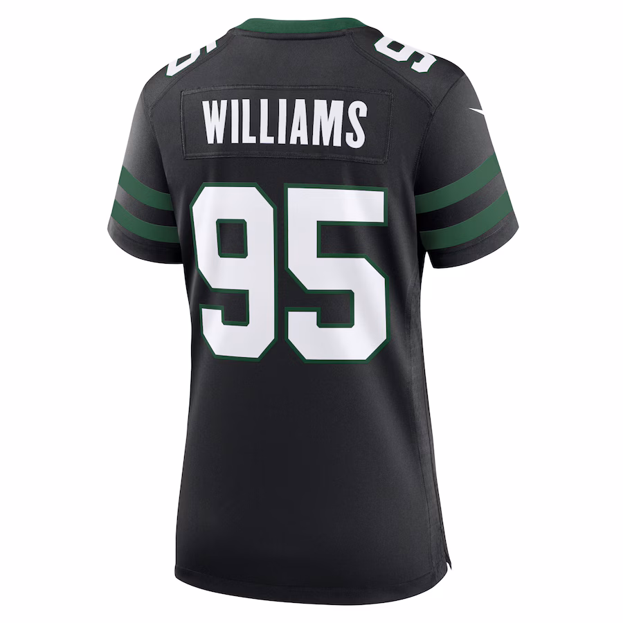 Women's New York Jets Quinnen Williams Legacy Black Alternate Game Jersey