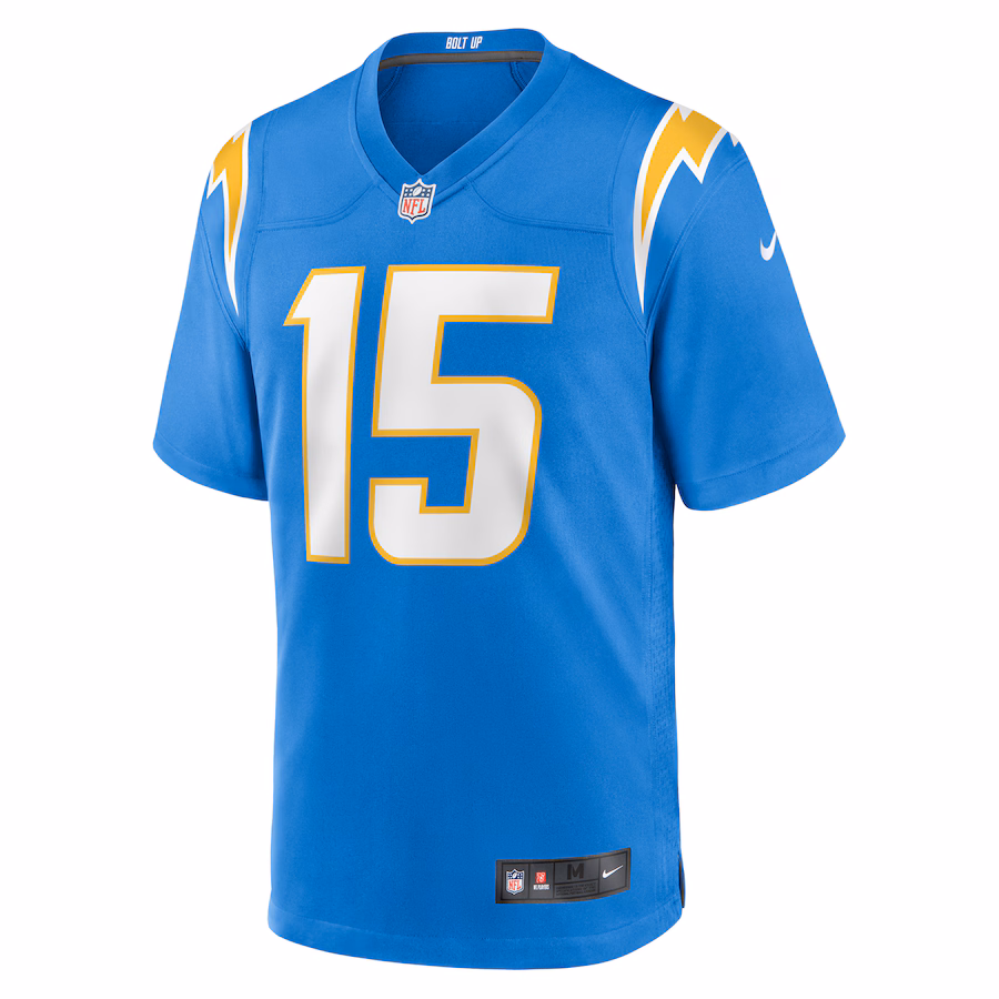 Men's Los Angeles Chargers Ladd McConkey Nike Powder Blue Player Game Jersey
