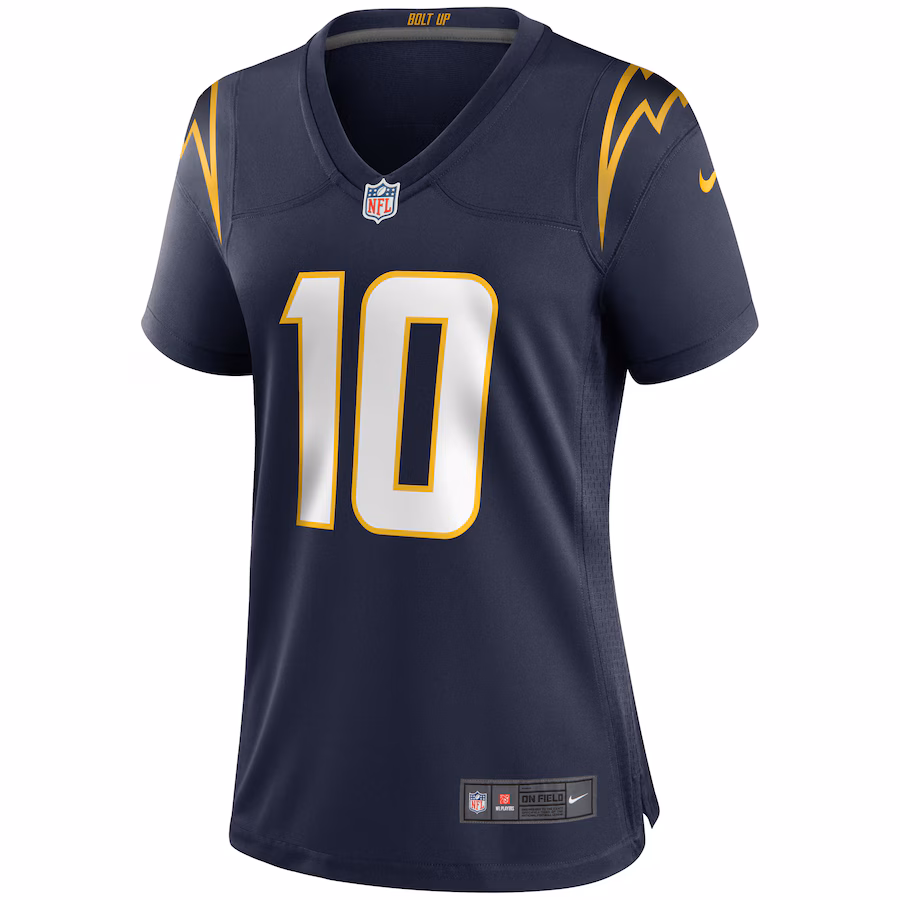 Women's Los Angeles Chargers Justin Herbert Nike Navy Alternate Game Jersey