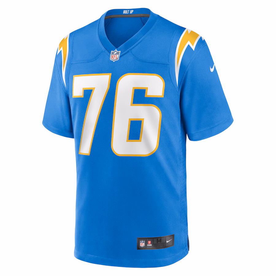 Men's Los Angeles Chargers Joe Alt Nike Powder Blue Player Game Jersey