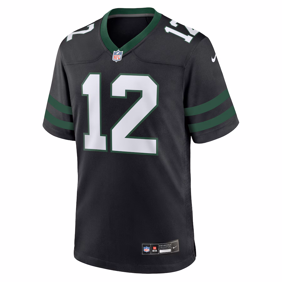 Men's New York Jets Joe Namath White Classic Alternate Retired Player Game Jersey