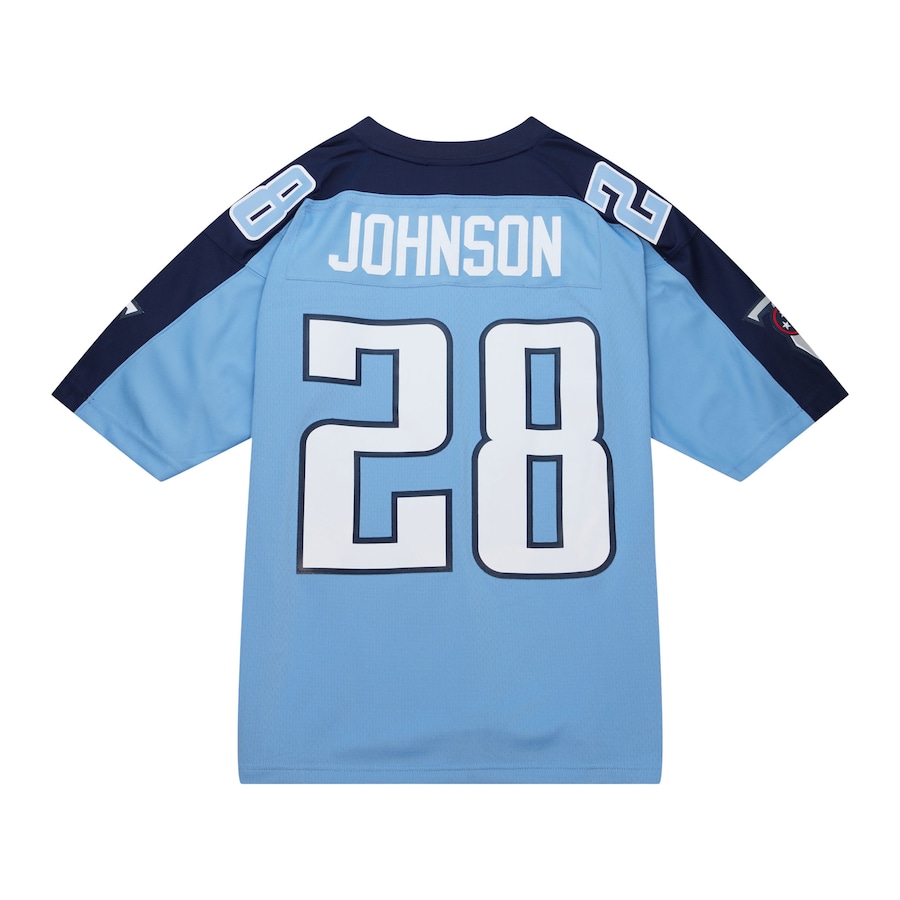 Men's Tennessee Titans Chris Johnson Mitchell & Ness Light Blue Legacy Replica Jersey