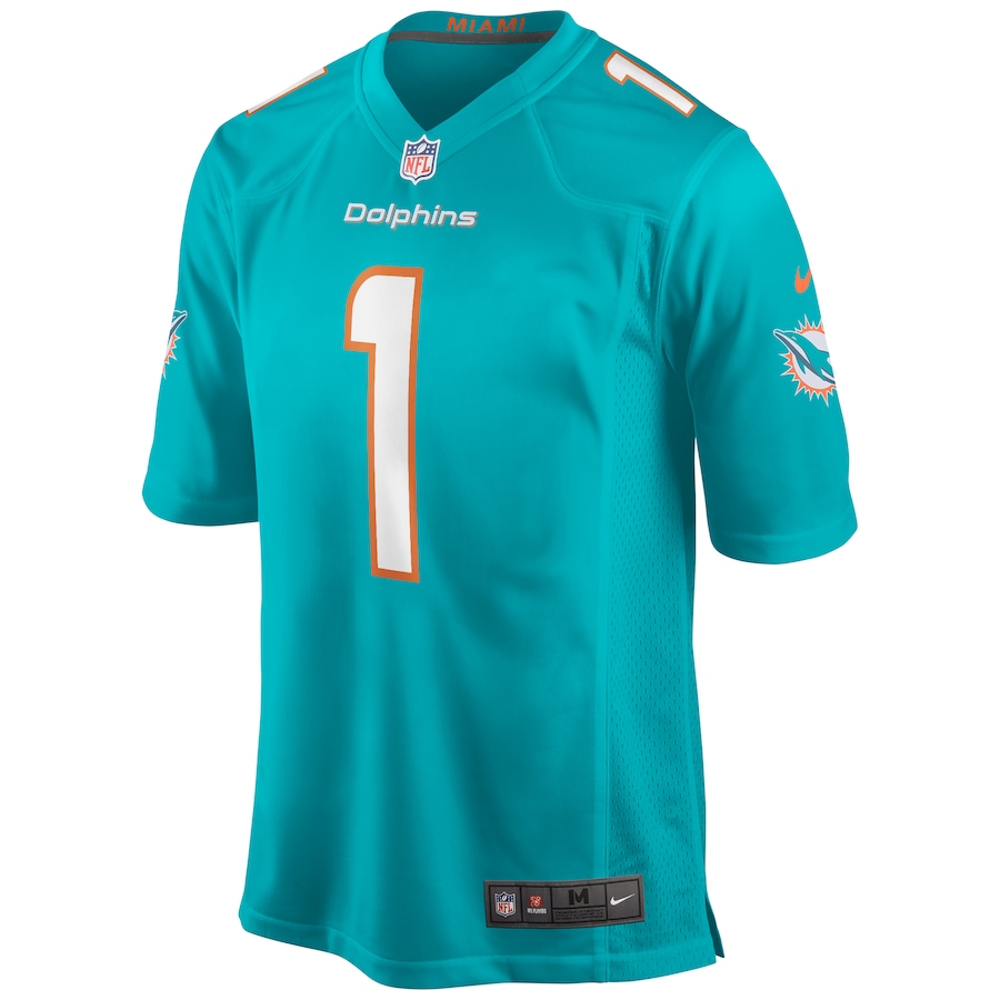 Men's Miami Dolphins Tua Tagovailoa Nike White 2nd Alternate Game Jersey