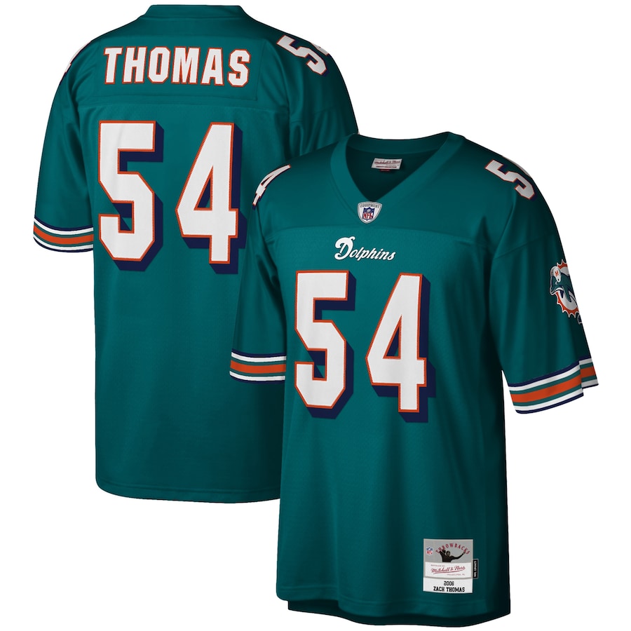 Men's Miami Dolphins Zach Thomas Mitchell & Ness Legacy Replica Jersey