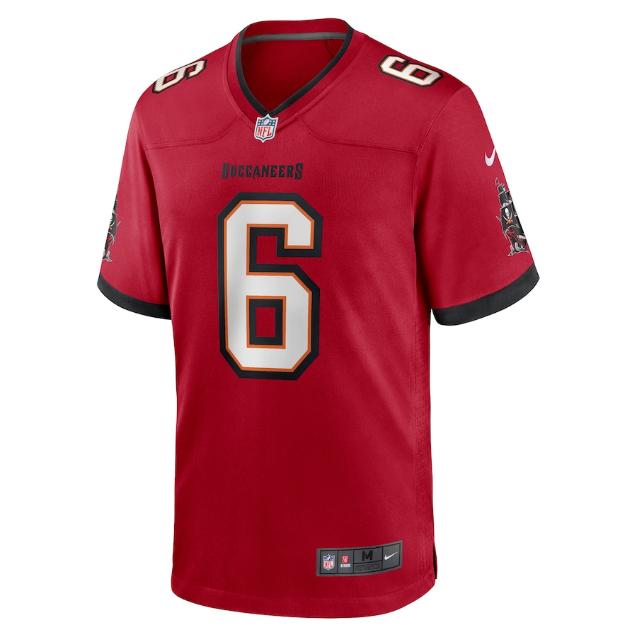 Men's Tampa Bay Buccaneers Baker Mayfield Nike Orange Throwback Game Jersey