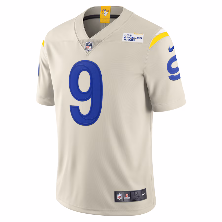 Men's Los Angeles Rams Matthew Stafford Nike Royal Vapor Limited Jersey