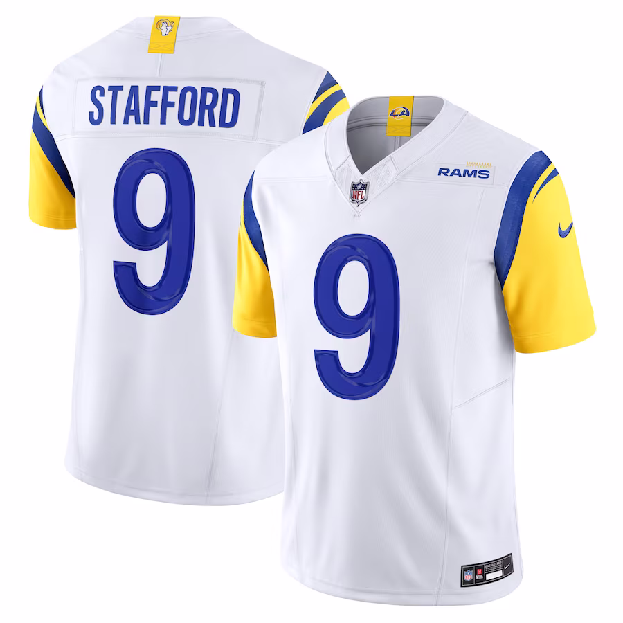 Men's Los Angeles Rams Matthew Stafford Nike Royal Vapor F.U.S.E. Limited Jersey