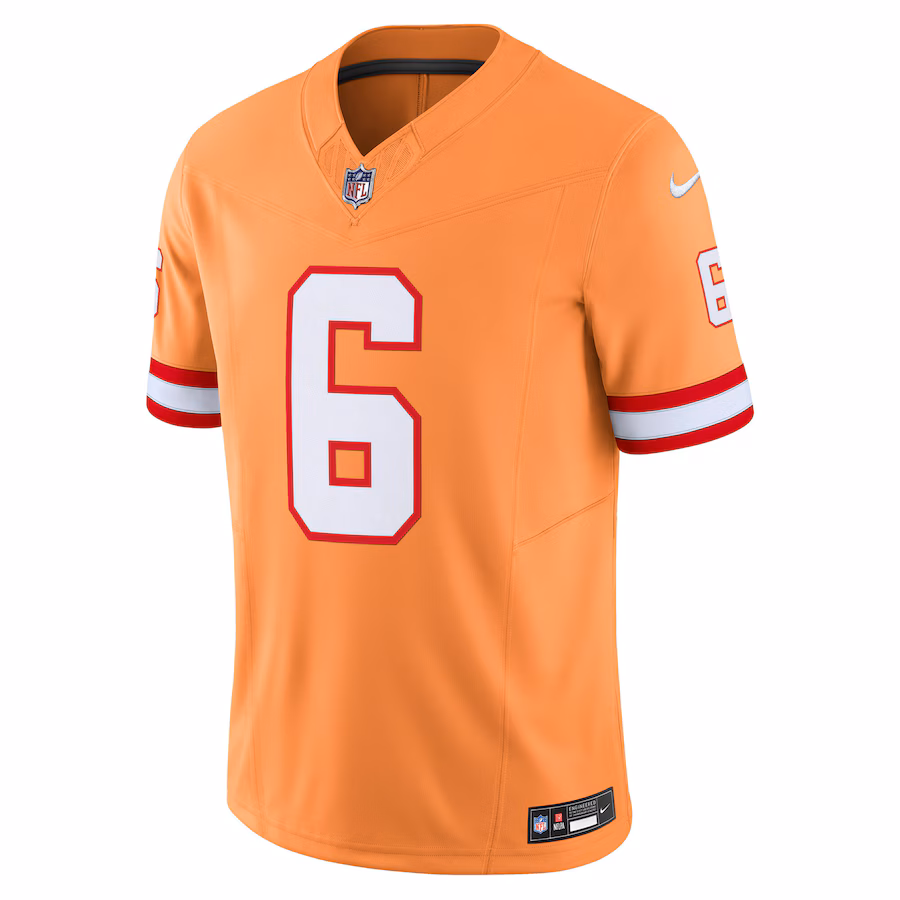 Men's Tampa Bay Buccaneers Baker Mayfield Nike Orange 2nd Alternate Vapor F.U.S.E. Limited Jersey