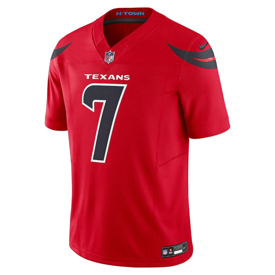Men's Houston Texans C.J. Stroud Nike Red Alternate Vapor F.U.S.E. Limited Jersey