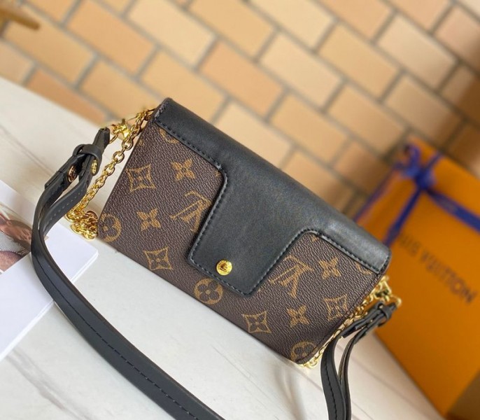 Louis Vuitton Monogram Canvas Padlock On Strap Bag In Black - Louis Vuitton