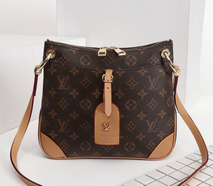 Louis Vuitton Monogram Canvas Odeon PM Bag In Natural - Louis Vuitton