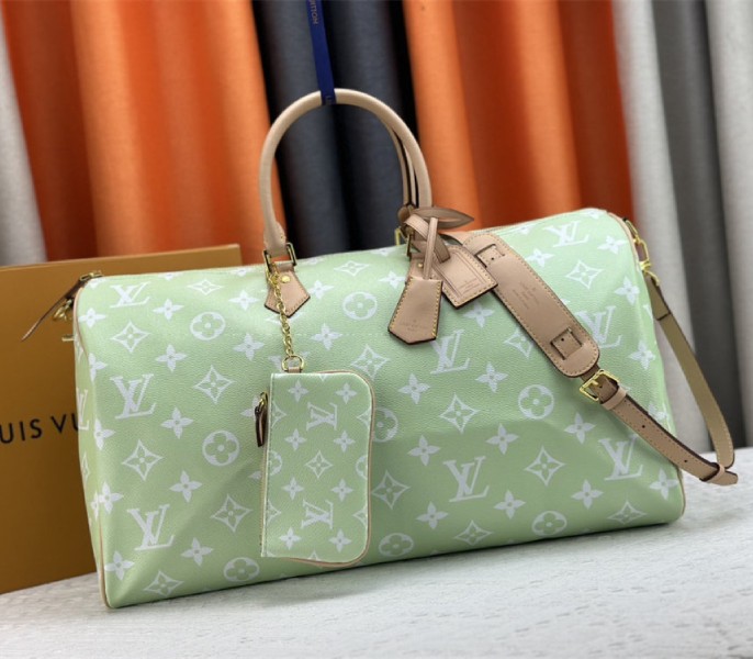 Louis Vuitton Speedy P9 Bandouliere 50 Bag In Light Green - Louis Vuitton