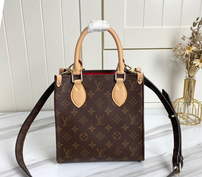 Louis Vuitton Monogram Canvas Sac Plat BB Carryall Handbag - Louis Vuitton