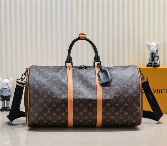 Monogram Canvas Keepall Bandouliere 50 With Jacquard Strap - Louis Vuitton