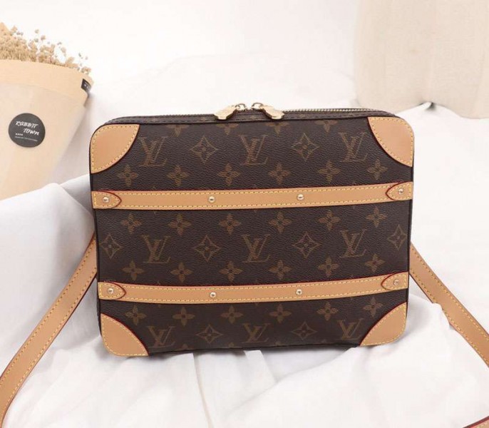 Louis Vuitton Monogram Canvas Soft Trunk Messenger PM Bag - Louis Vuitton