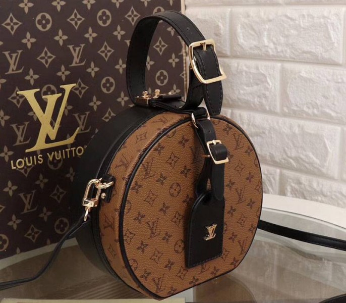 Louis Vuitton Monogram Reverse Canvas Petite Boite Chapeau - Louis Vuitton
