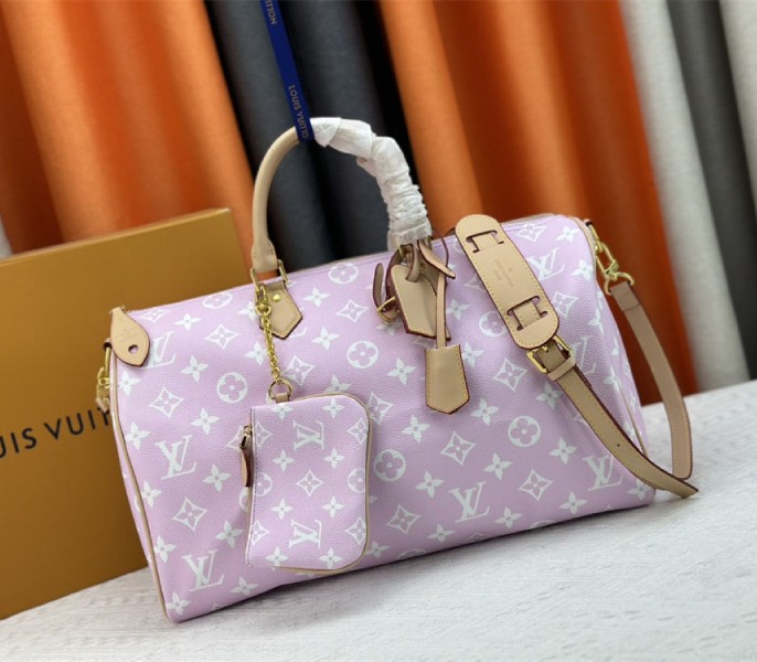 Louis Vuitton Speedy P9 Bandouliere 40 Bag In Hot Pink - Louis Vuitton