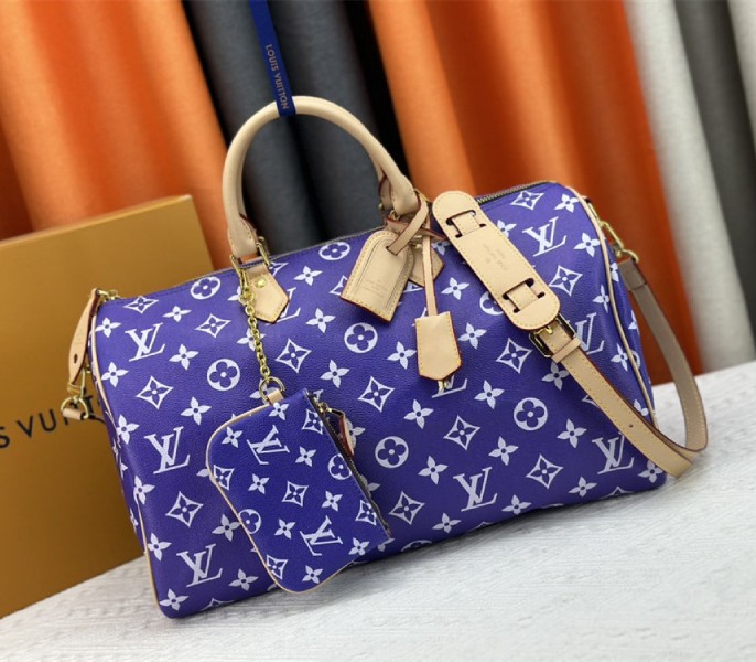 Louis Vuitton Speedy P9 Bandouliere 40 Bag In Amethyst Purple - Louis Vuitton