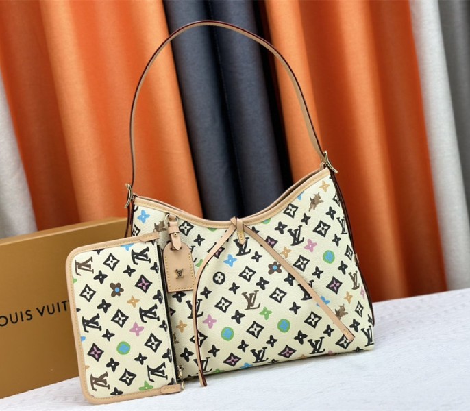 Louis Vuitton Monogram Craggy CarryAll PM Bag In Vanilla - Louis Vuitton