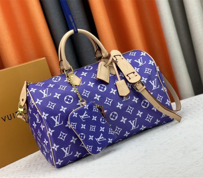 Louis Vuitton Speedy P9 Bandouliere 40 Bag In Amethyst Purple - Louis Vuitton