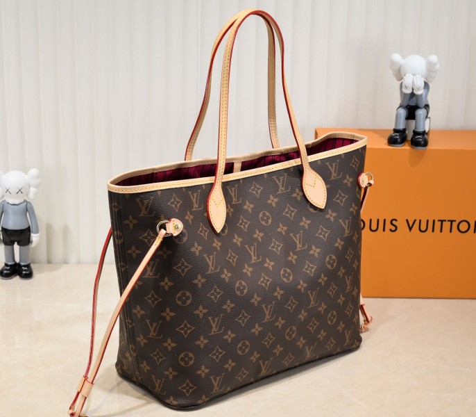 Louis Vuitton Monogram Canvas Neverfull MM Tote In Peony Pink - Louis Vuitton