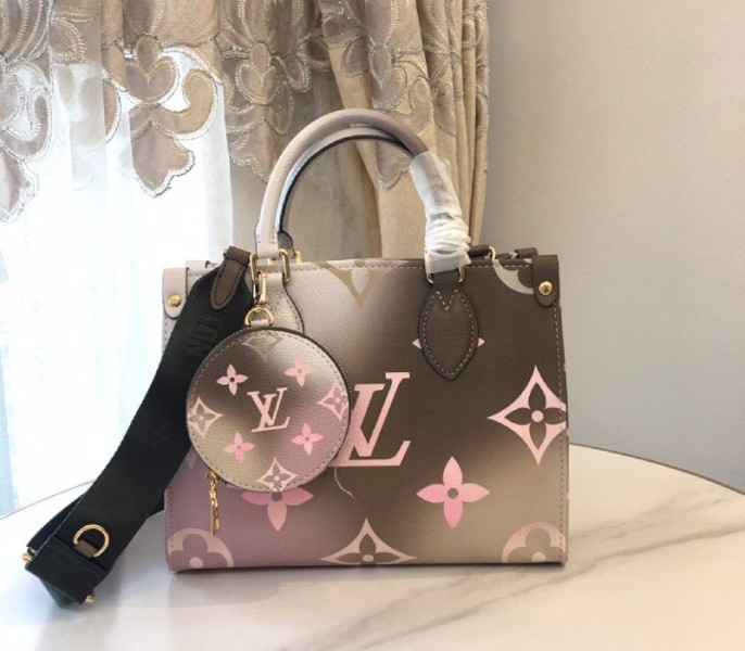 Louis Vuitton Spring 2022 Onthego PM Tote In Sunset Kaki - Louis Vuitton
