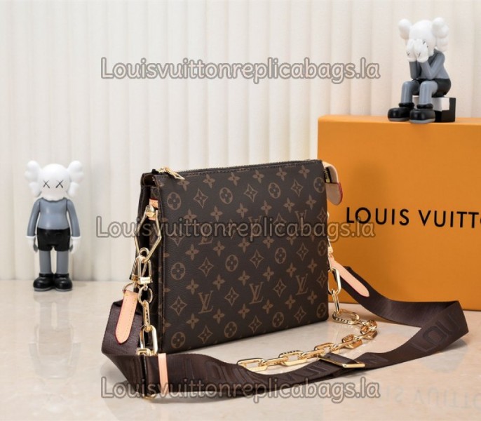 Louis Vuitton Monogram Canvas Coussin PM Bag With Jacquard Strap - Louis Vuitton