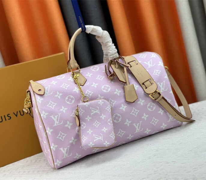 Louis Vuitton Speedy P9 Bandouliere 40 Bag In Hot Pink - Louis Vuitton