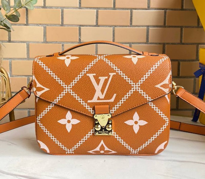 Louis Vuitton Spring 2022 Monogram Empreinte Metis Handbag In Arizona Brown - Louis Vuitton