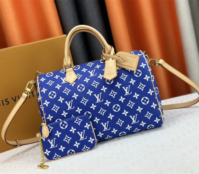 Louis Vuitton Speedy P9 Bandouliere 30 Bag In Amethyst Purple - Louis Vuitton