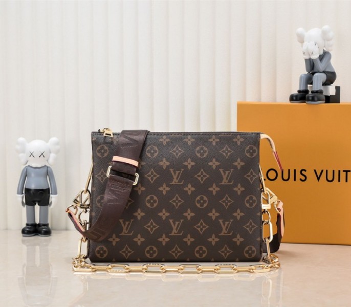 Louis Vuitton Monogram Canvas Coussin PM Bag With Jacquard Strap - Louis Vuitton