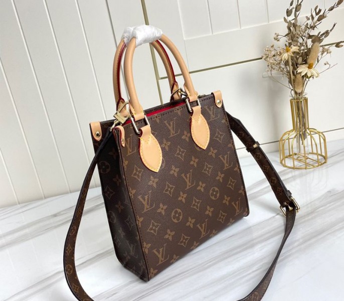 Louis Vuitton Monogram Canvas Sac Plat BB Carryall Handbag - Louis Vuitton