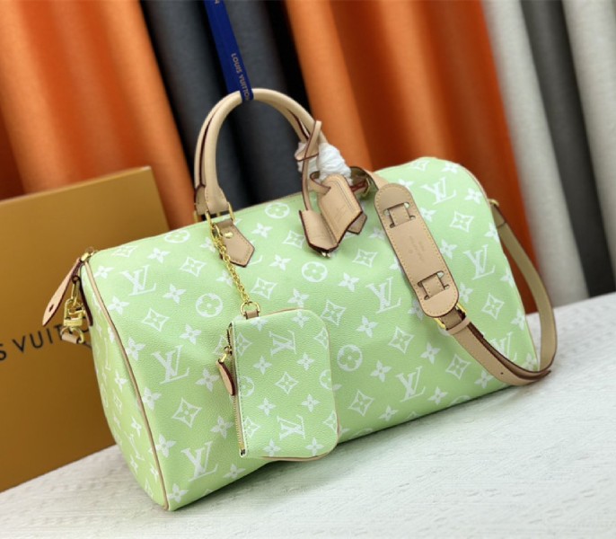 Louis Vuitton Speedy P9 Bandouliere 40 Bag In Light Green - Louis Vuitton