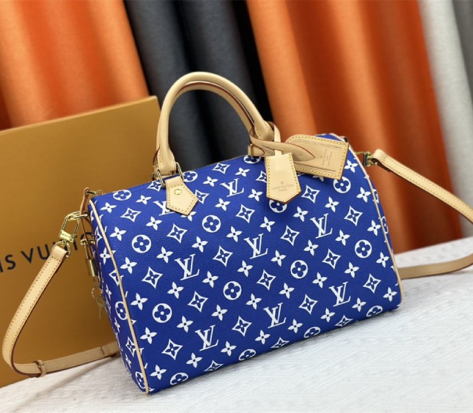 Louis Vuitton Speedy P9 Bandouliere 30 Bag In Amethyst Purple - Louis Vuitton
