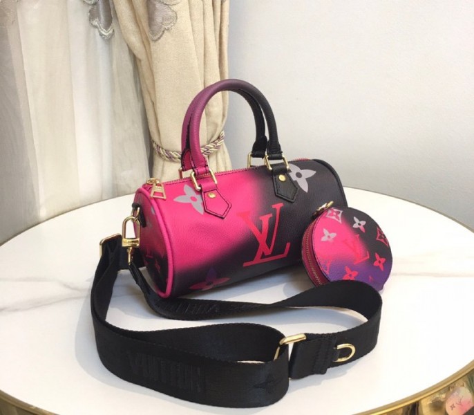 Louis Vuitton Spring 2022 Papillon BB Bag In Midnight Fuchsia - Louis Vuitton
