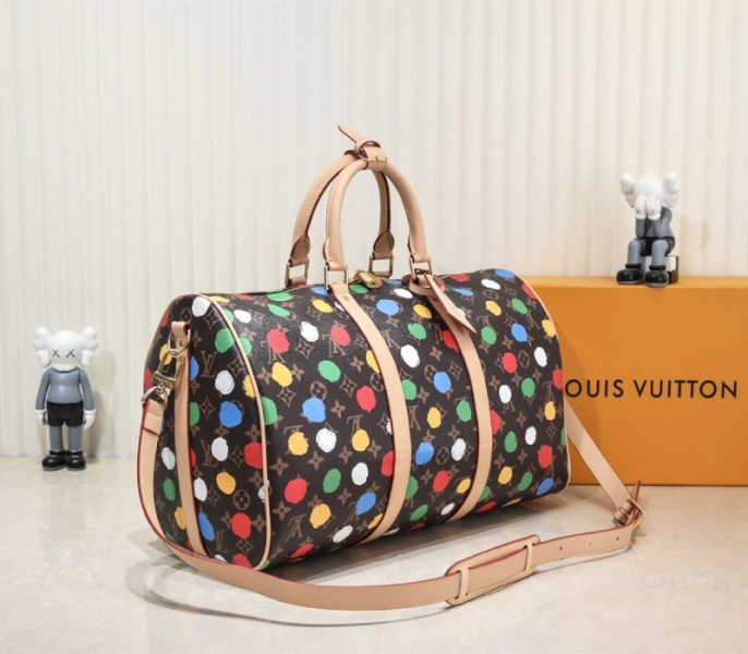 Louis Vuitton X YK Monogram Canvas Keepall Bandouliere 45 Travel Bag - Louis Vuitton