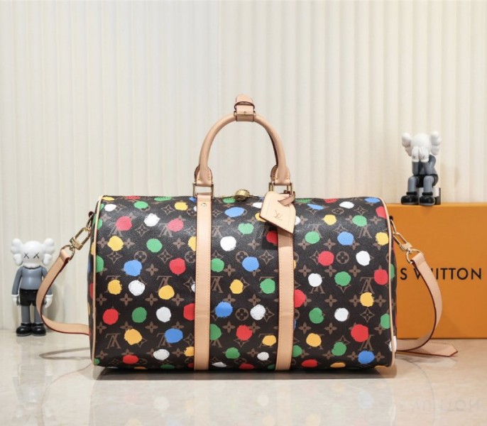 Louis Vuitton X YK Monogram Canvas Keepall Bandouliere 45 Travel Bag - Louis Vuitton