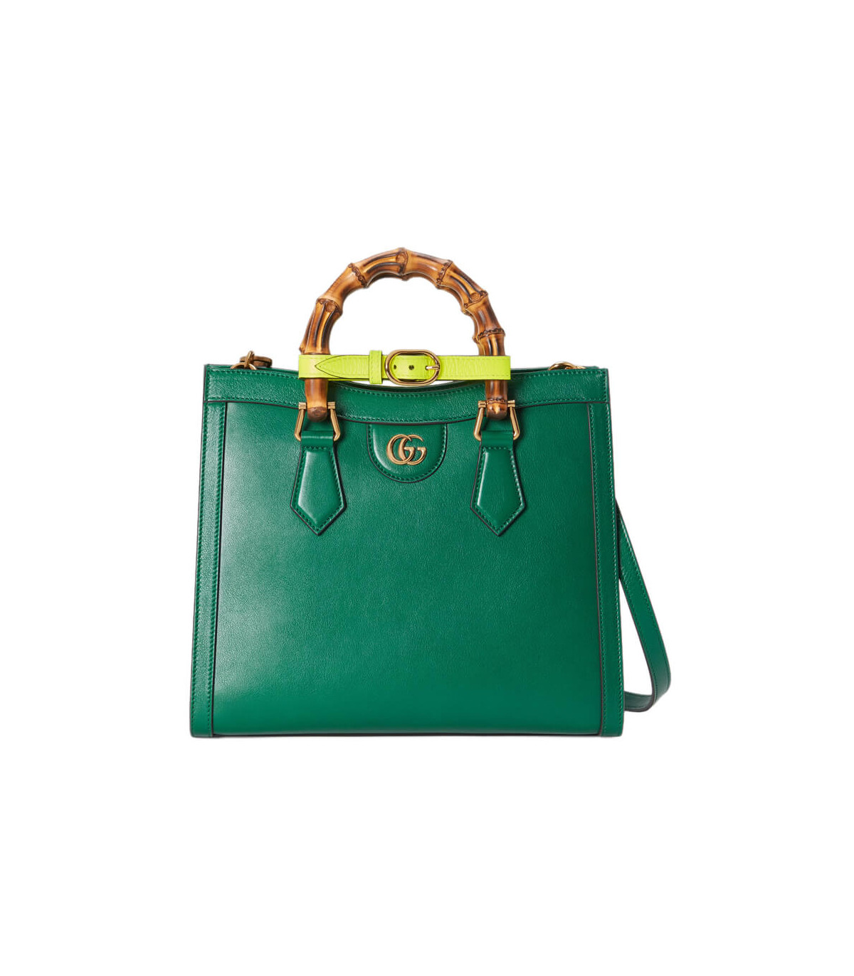 Gucci Diana Small Tote Bag Green