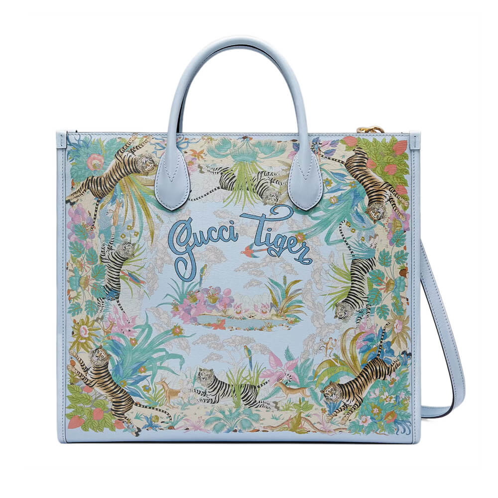 Gucci Tiger Medium Tote Bag