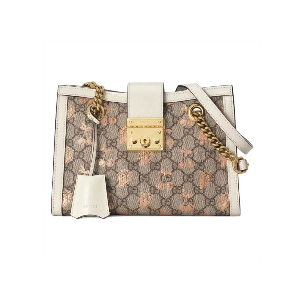 Gucci Padlock Small Berry Tote Bag