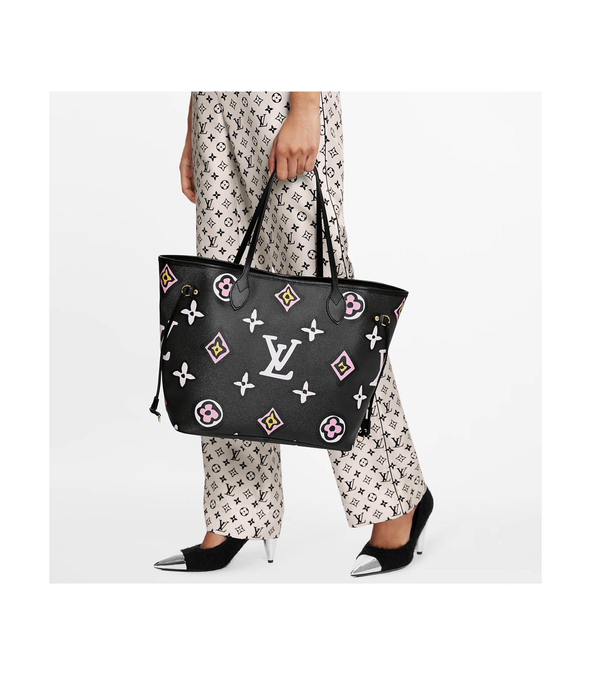 Louis Vuitton Neverfull MM Black