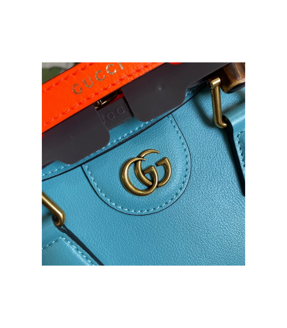 Gucci Diana Mini Tote Bag Brown