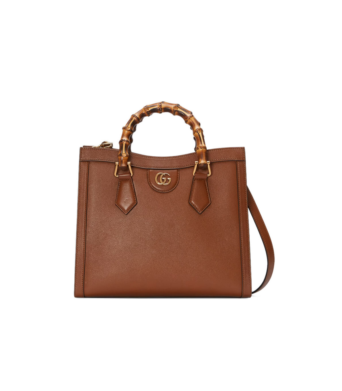 Gucci Diana Small Tote Bag Brown