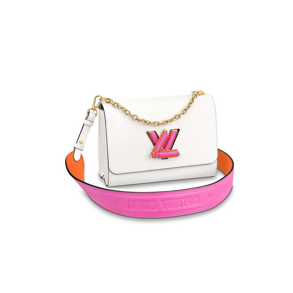 Louis Vuitton Twist MM White