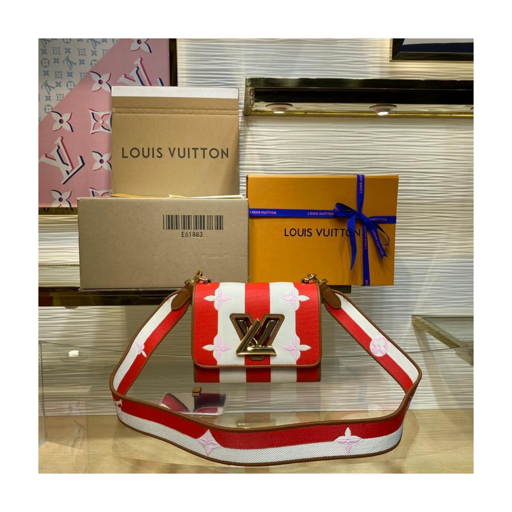Louis Vuitton Twist PM Red