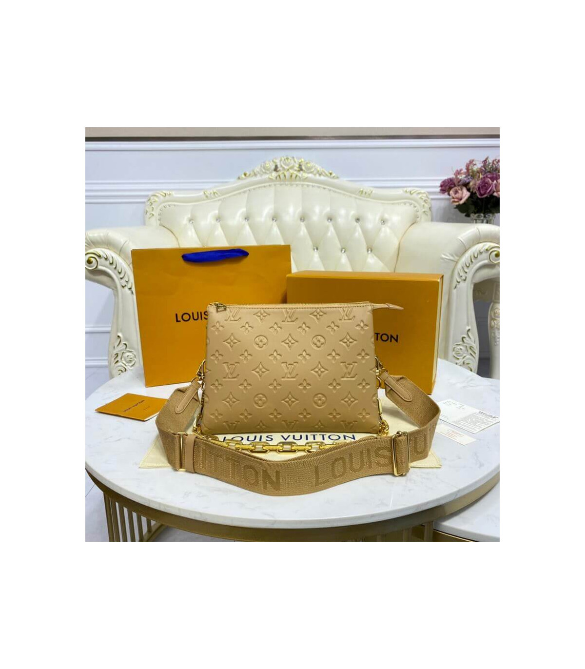 Louis Vuitton Coussin PM Apricot