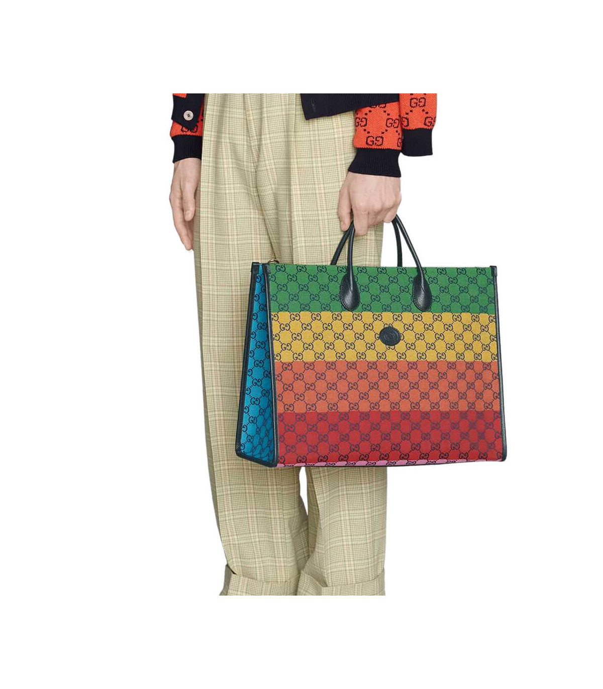 Gucci GG Multicolour Large Tote Bag