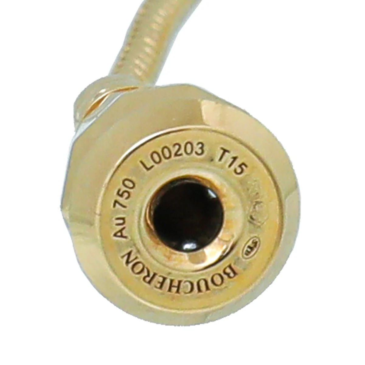 Boucheron 18K Yellow Gold Jack De Boucheron Single Wrap Bracelet